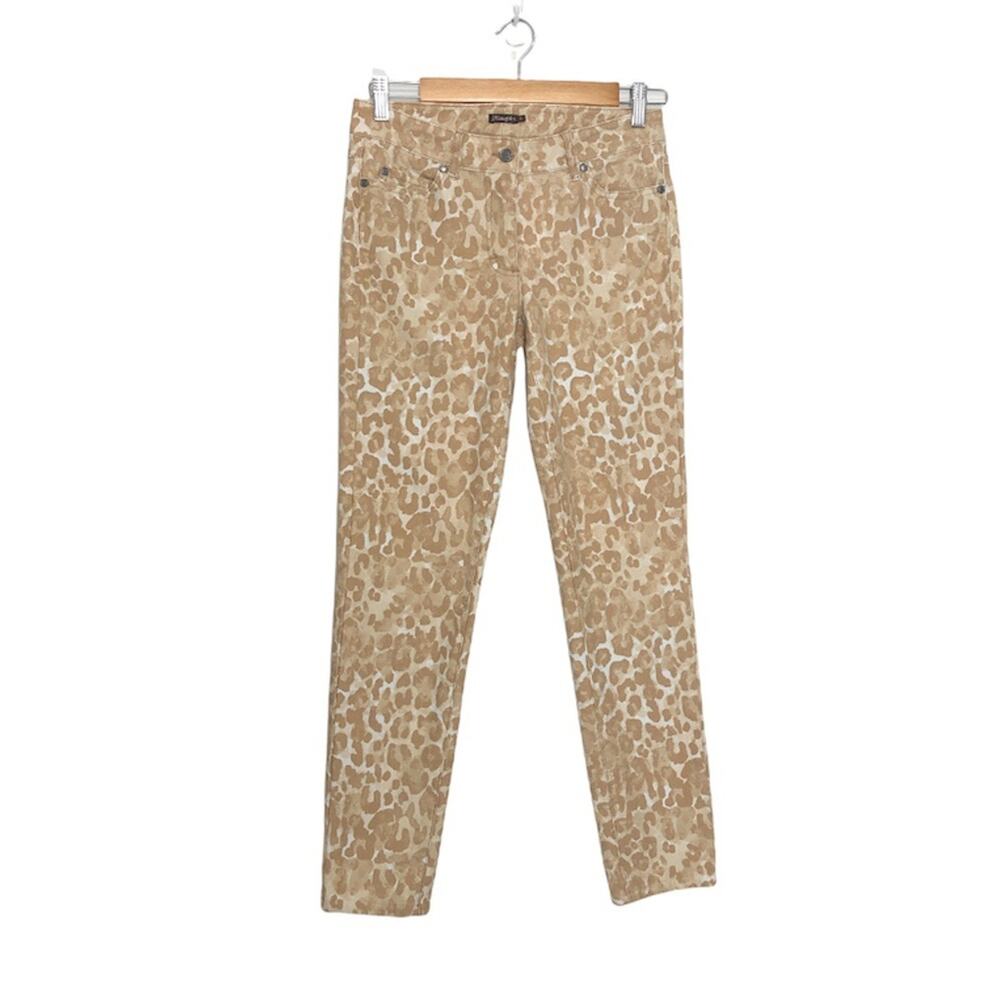 J. McLaughlin Jeans Lexi Leopard Beige
